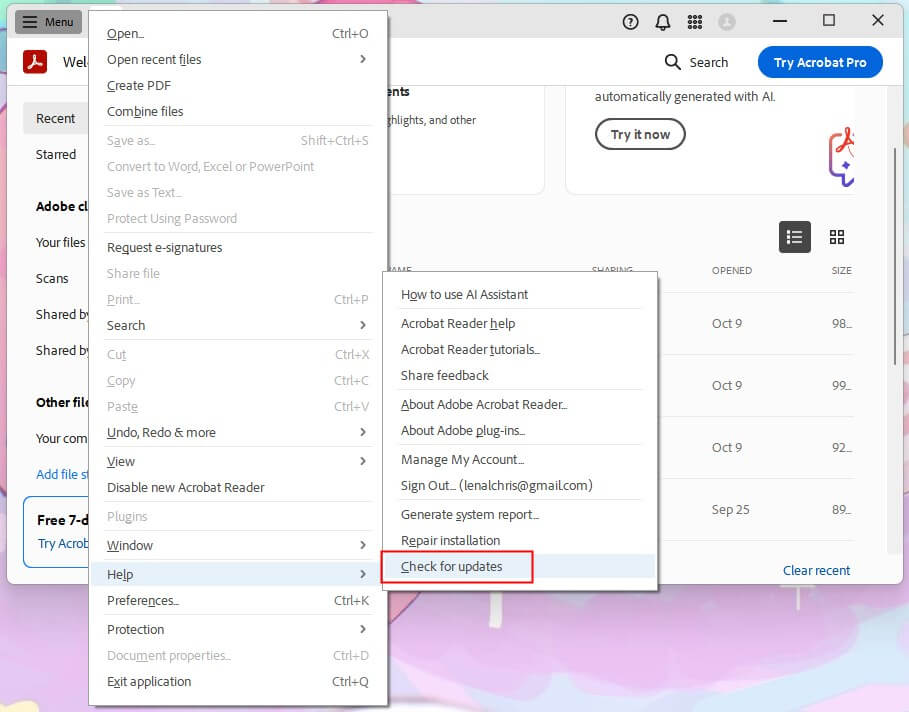 repair legal pdf Adobe Acrobat Reader interface showing open PDF
