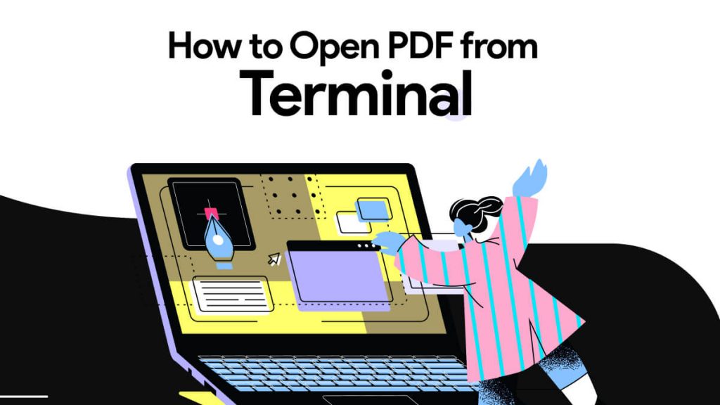 repair legal pdf Terminal window with qpdf command output