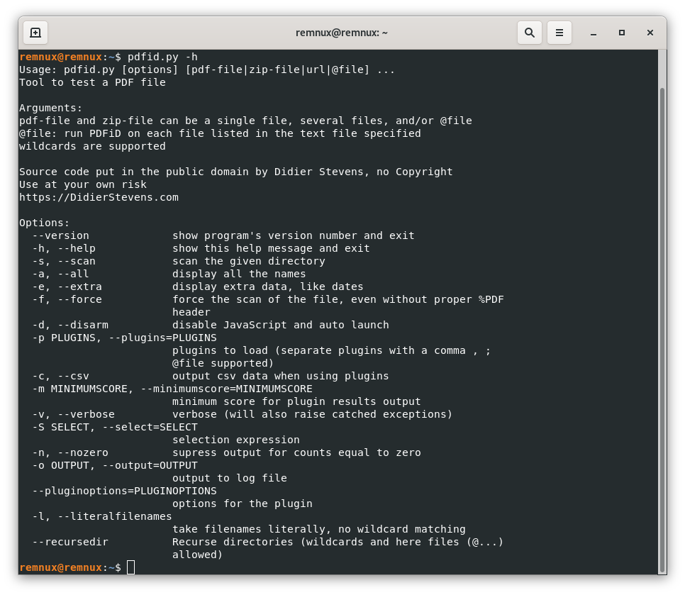 repair pdf after malware qpdf command line terminal repair pdf screenshot