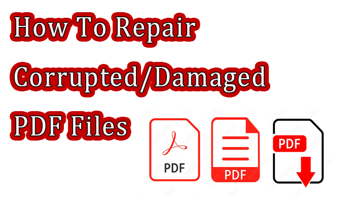 repair pdf for pdf viewer Hex editor showing damaged PDF file structure