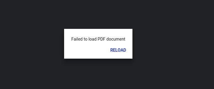 repair pdf for pdf viewer PDF file error message in Chrome browser