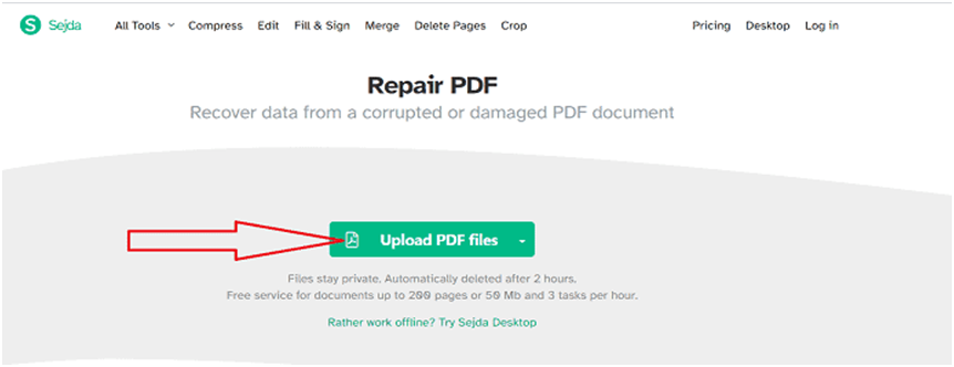 repair pdf from dropbox Dropbox download button PDF file screenshot