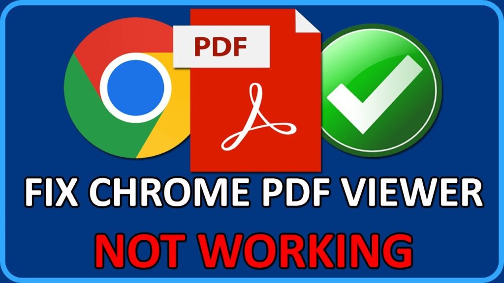repair pdf in browser native PDF viewer error message