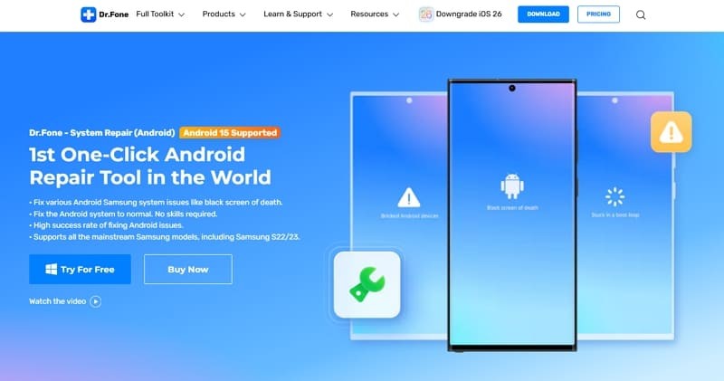 repair pdf on android Android phone screen with Google Play Store and PDF repair app