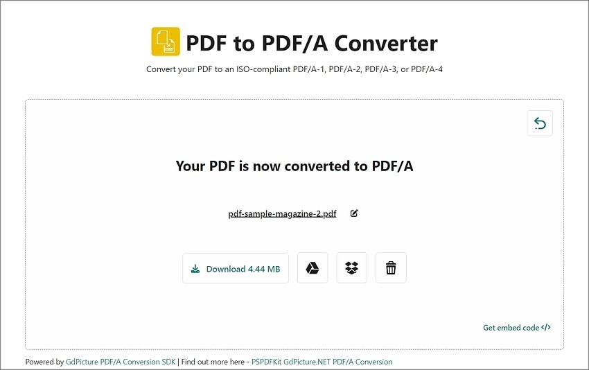 restore damaged pdf Online PDF repair tool upload interface screenshot