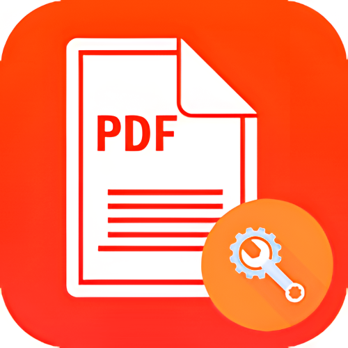simple pdf repair tool Corrupted PDF file icon on desktop