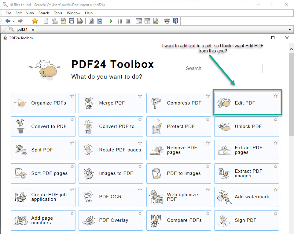 simple pdf repair tool Download button for repaired PDF on PDF24