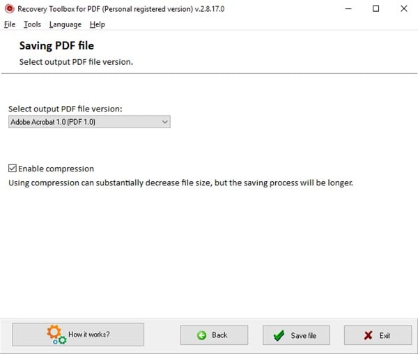 corrupted pdf file recovery corrupted pdf file in different PDF readers comparison