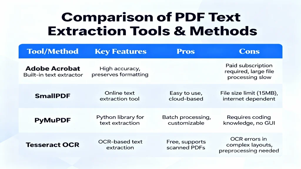 fix academic pdf PDF to text extraction online tool result