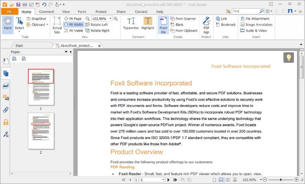 fix ebook pdf screenshot of Foxit Reader interface showing open PDF