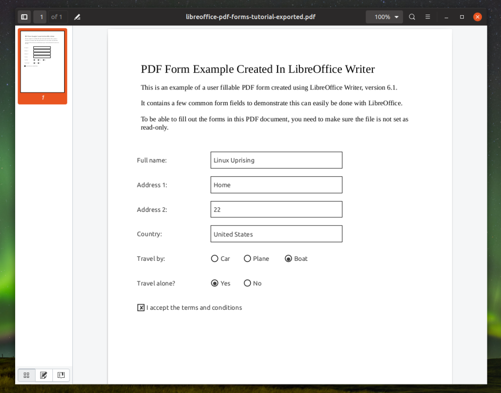 fix pdf forms LibreOffice Draw editing PDF form fields screenshot
