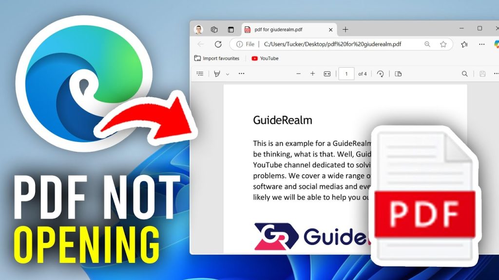 fix pdf not opening in edge Microsoft Edge extensions page with PDF extension highlighted and toggle off