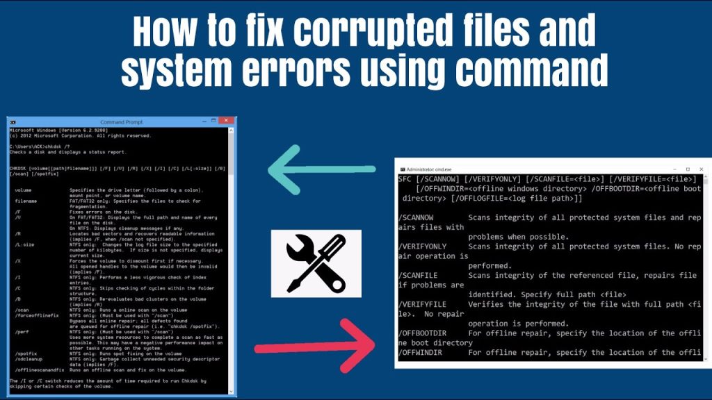 how to repair pdf for free Command Prompt window showing Ghostscript PDF repair command execution
