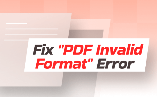 invalid pdf format repair invalid pdf format error message on computer screen