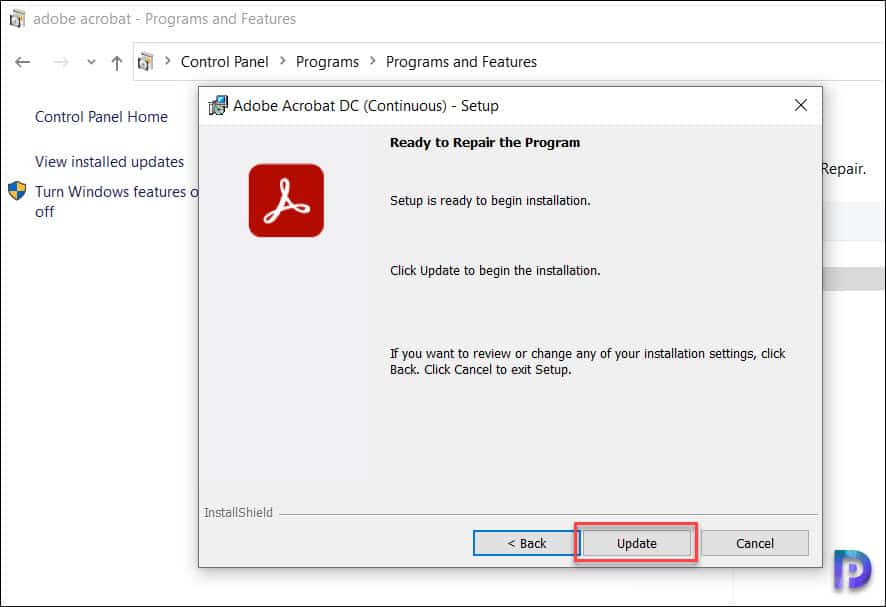 pdf corrupted after editing repair Adobe Acrobat repair PDF menu option