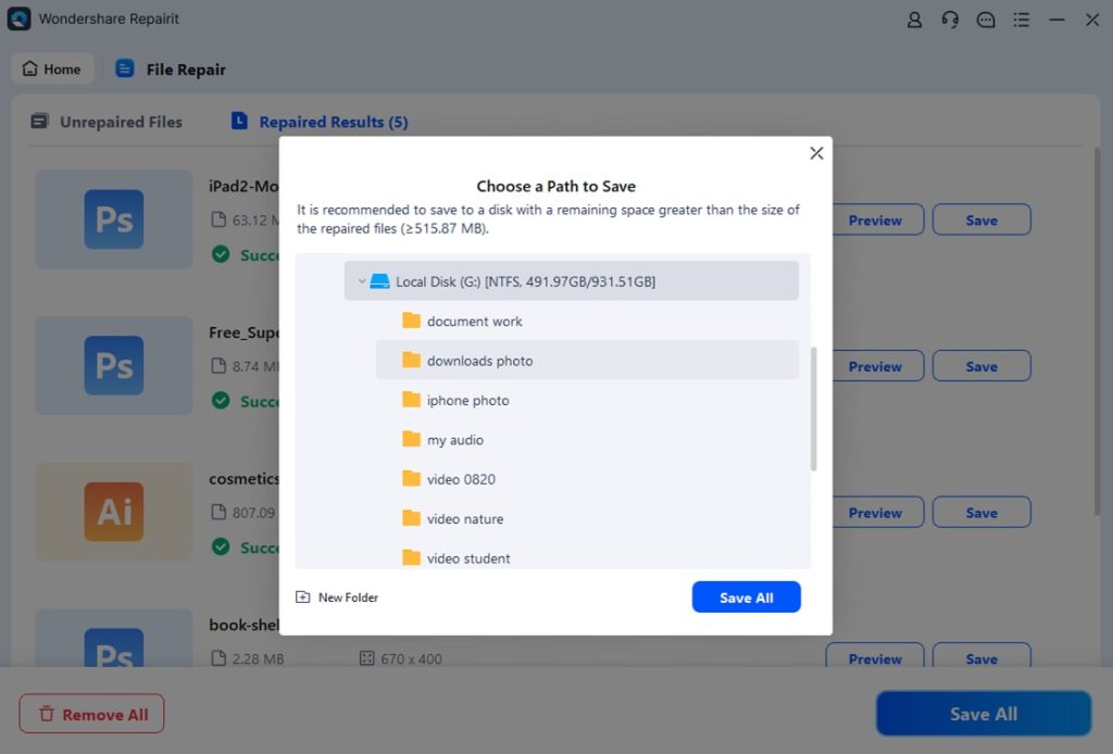 pdf file is blank uploading a blank PDF to an online repair tool interface