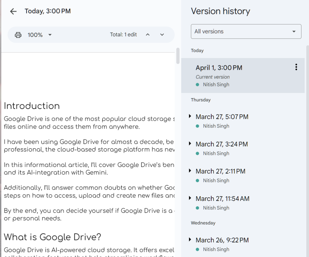 pdf wont open fix Google Drive version history for a PDF file