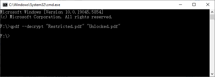 pdf xref stream repair qpdf repair command example terminal