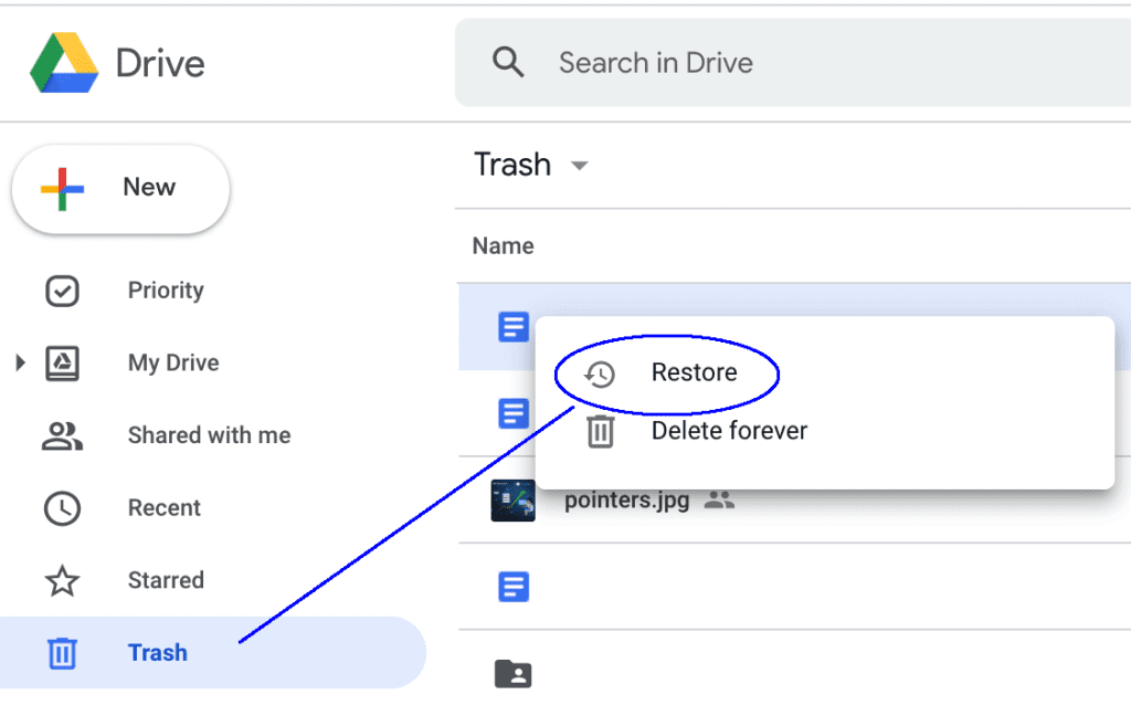recover pdf from google drive Downloading PDF from Google Drive right-click menu